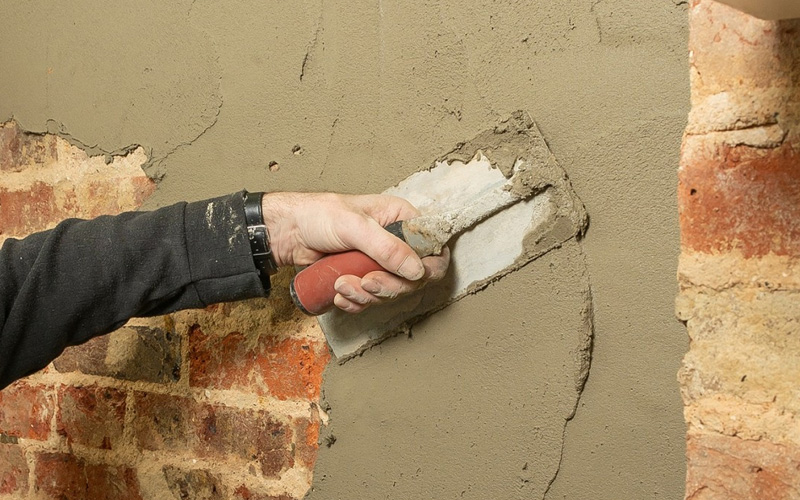 Outside Replastering Work