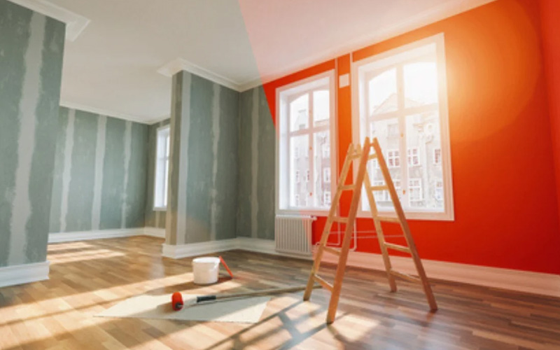 Row House Paint Work
